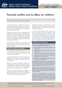 Parental Conflict
