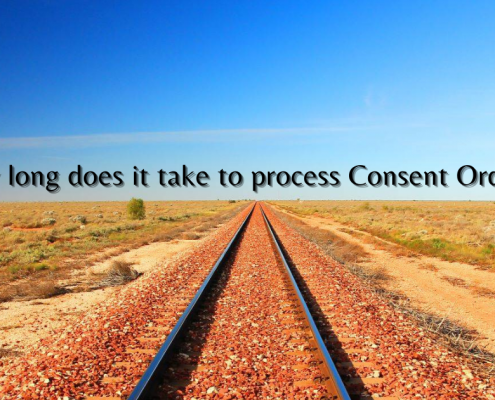 How long does it take to process Consent Orders