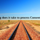 How long does it take to process Consent Orders