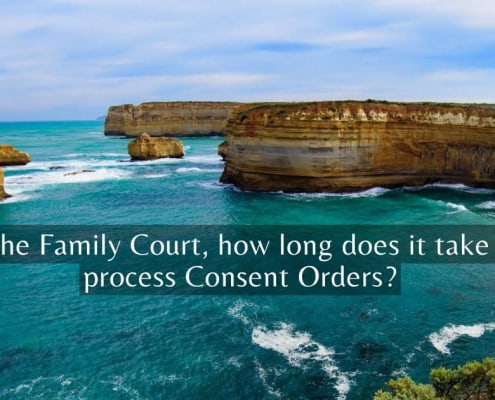 In the Family Court, how long does it take to process Consent Orders?